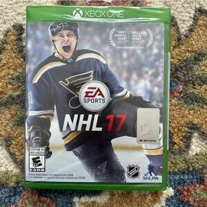 Brand New NHL 17 For Xbox One Factory Sealed Version Rated  E For Everyone